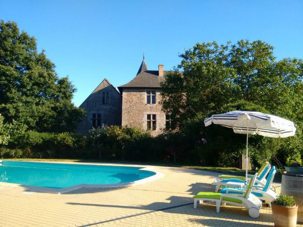 Chateau De Chanze Faye-d'Anjou Esterno foto